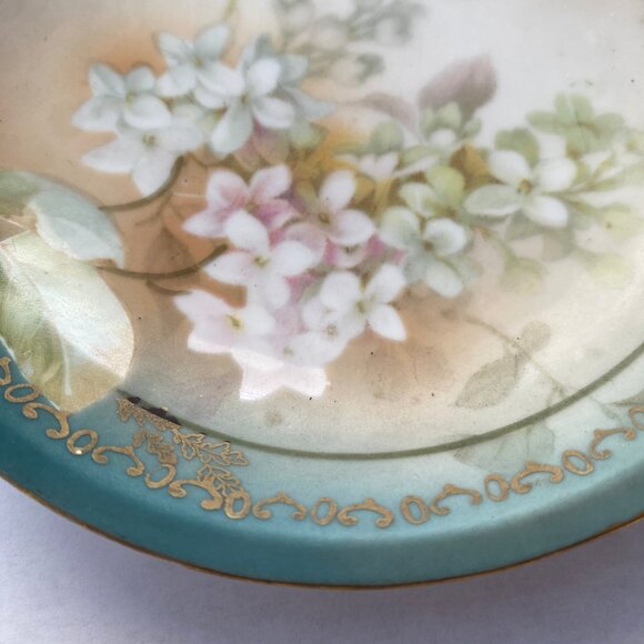 Small Dish Bowl Antique RS Tillowitz Reinhold Schlegelmilch Hand Painted Germany - Picture 4 of 5
